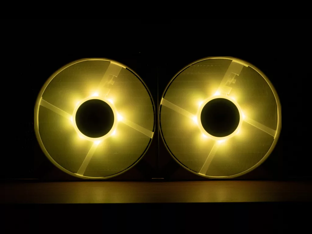 Corsair AF120 RGB Slim RGB jaune