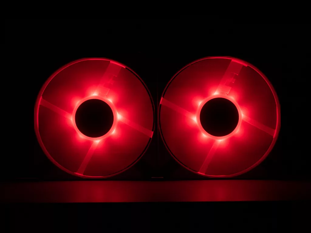 Corsair AF120 RGB Slim RGB rouge