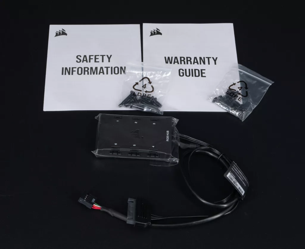 Corsair AF120 RGB Slim accessoires