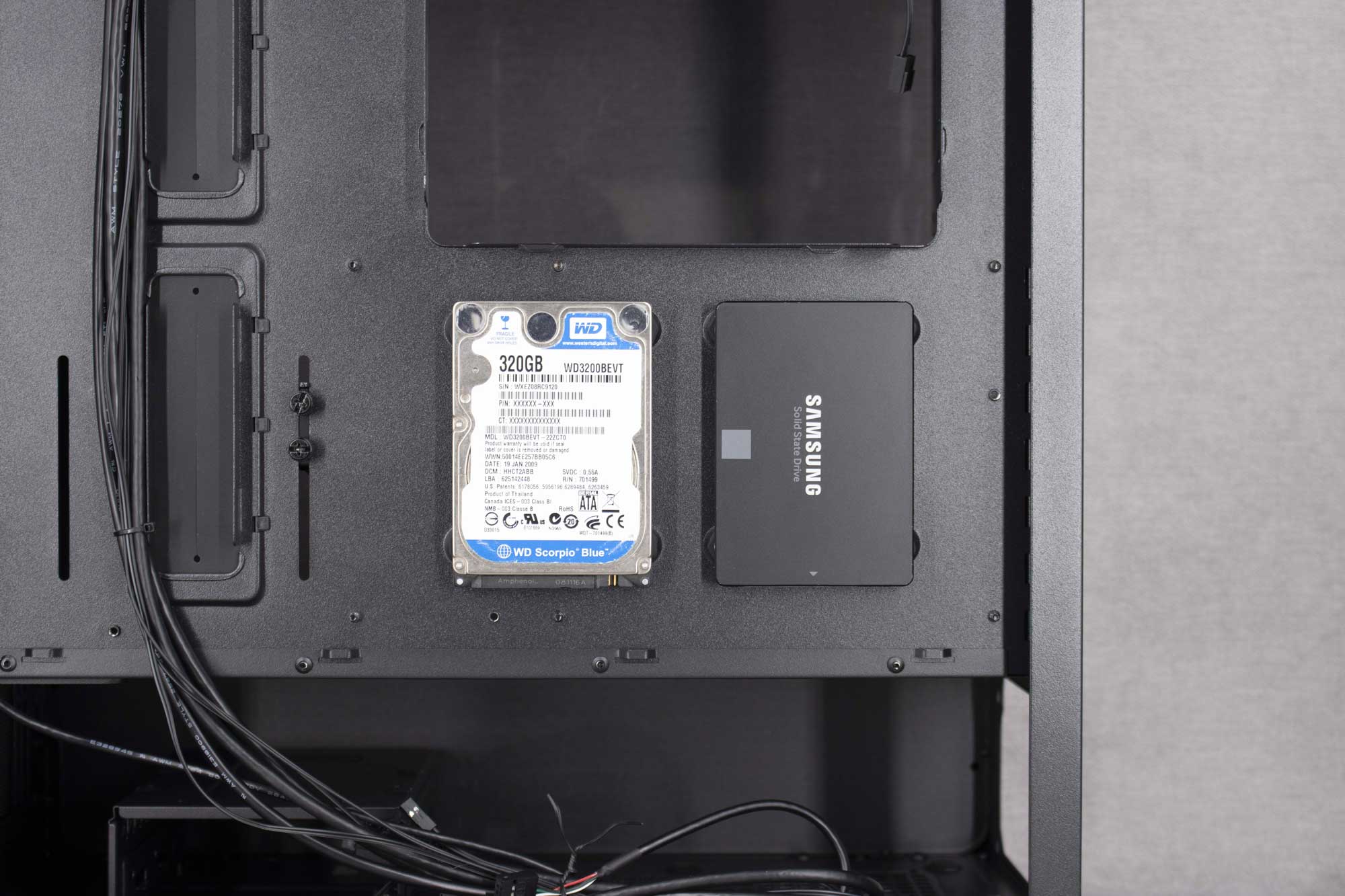 DeepCool CH510 Mesh Digital emplacements SSD