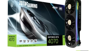 ZOTAC Gaming RTX 4070 AMP AIRO Couv
