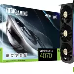 ZOTAC Gaming RTX 4070 AMP AIRO Couv