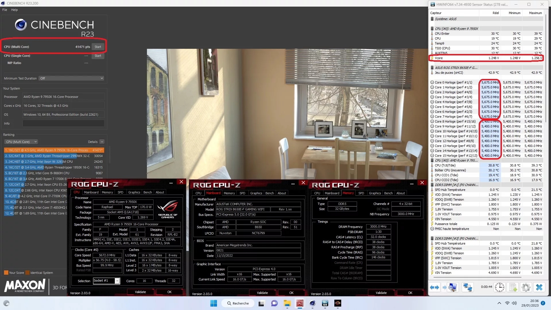 b 650 e f strix oc cpu