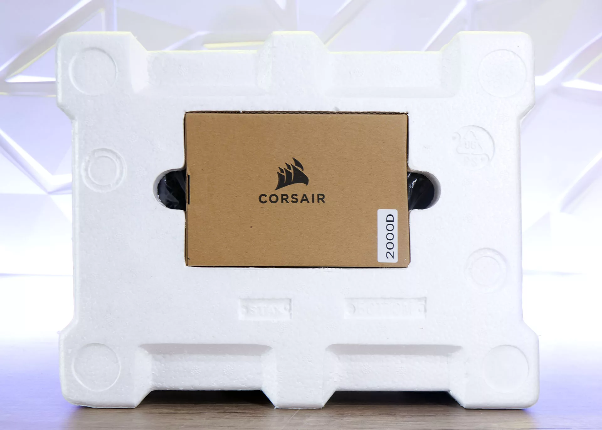 corsair 2000d airflow deballage boite bundle