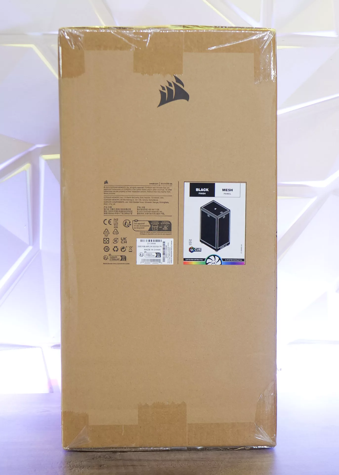 corsair 2000d airflow emballage cote 2