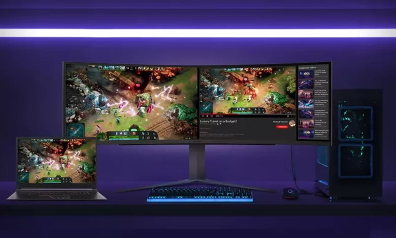 LG 49GR85DC : nouvel écran de jeu incurvé de 49 pouces 1 écran de jeu LG 49GR85DC 1