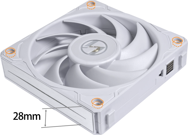 LIAN LI dévoile le UNI FAN P28, un ventilateur axé Performances 9 p28 a 012 1