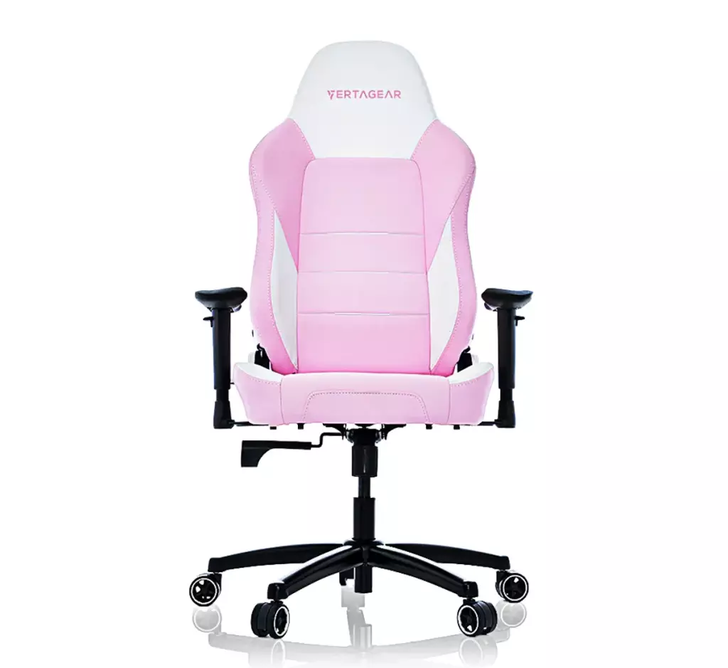 White/Pink pour la chaise gamer Vertagear PL1000 3 siege gaming vertagear pl1000 white pink 2