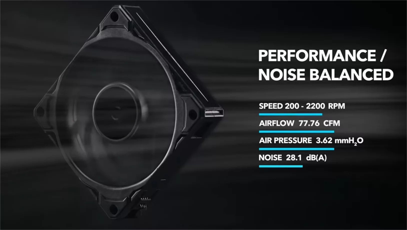uni fan p28 mode equilibre