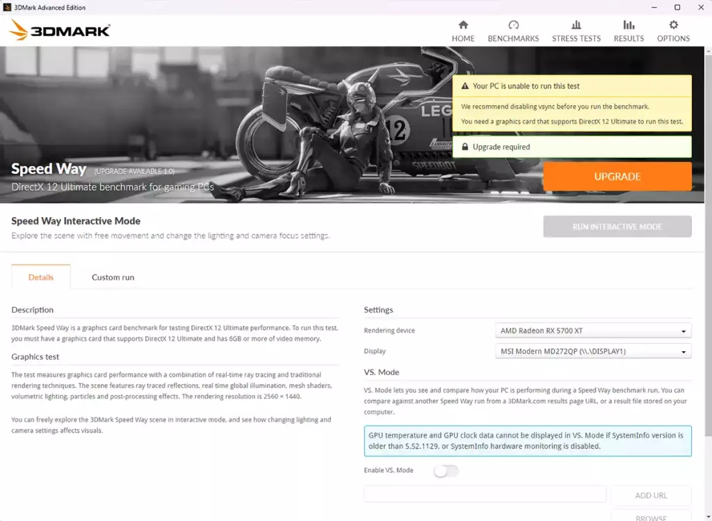 3DMark, 8,49 € sur Epic Games Store jusqu'au 25/06 4 3dmark benchmark speed way