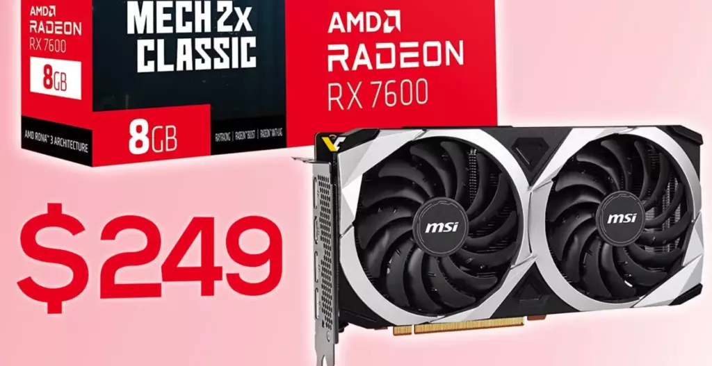 AMD Radeon RX 7600 : Les Prix Baissent ! • Pause Hardware