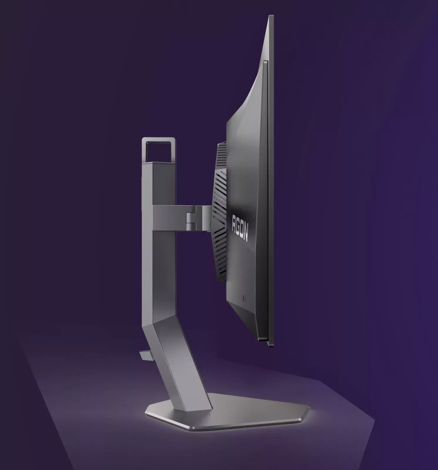 AOC AGON AG276QZD : panneau OLED 2K de 26,5" à 240 Hz 4 AOC AGON AG276QZD côté