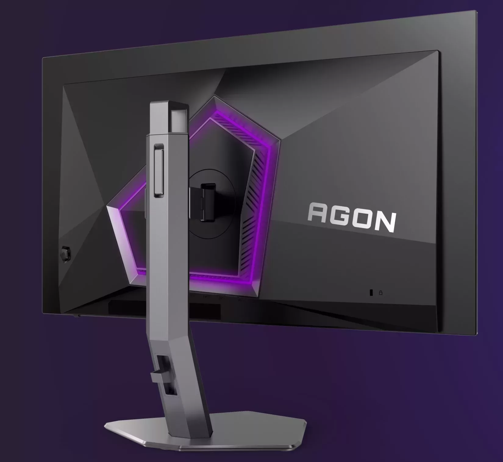 AOC AGON AG276QZD : panneau OLED 2K de 26,5" à 240 Hz 3 AOC AGON AG276QZD dos