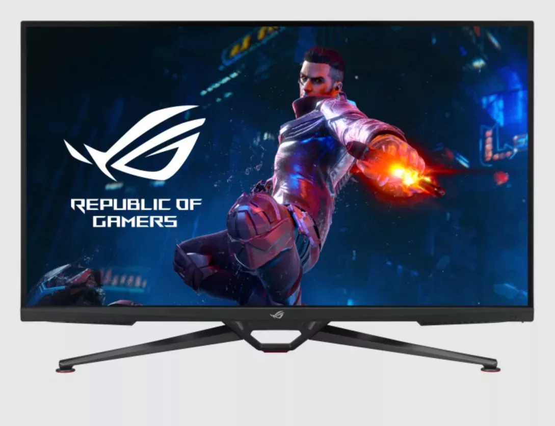 ASUS ROG Swift PG38UQ : 38 pouces, 4K et panneau Fast IPS 2 ASUS ROG Swift PG38UQ face