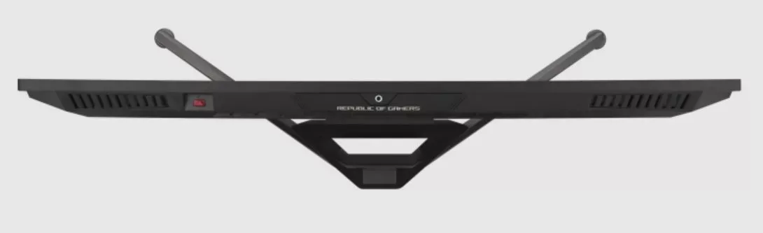 ASUS ROG Swift PG38UQ : 38 pouces, 4K et panneau Fast IPS 3 ASUS ROG Swift PG38UQ vue de dessus 1