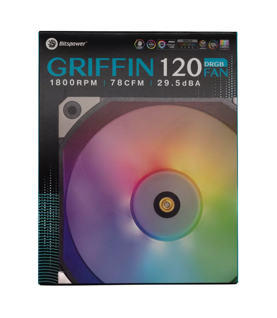Bitspower Griffin 120 DRGB boite face