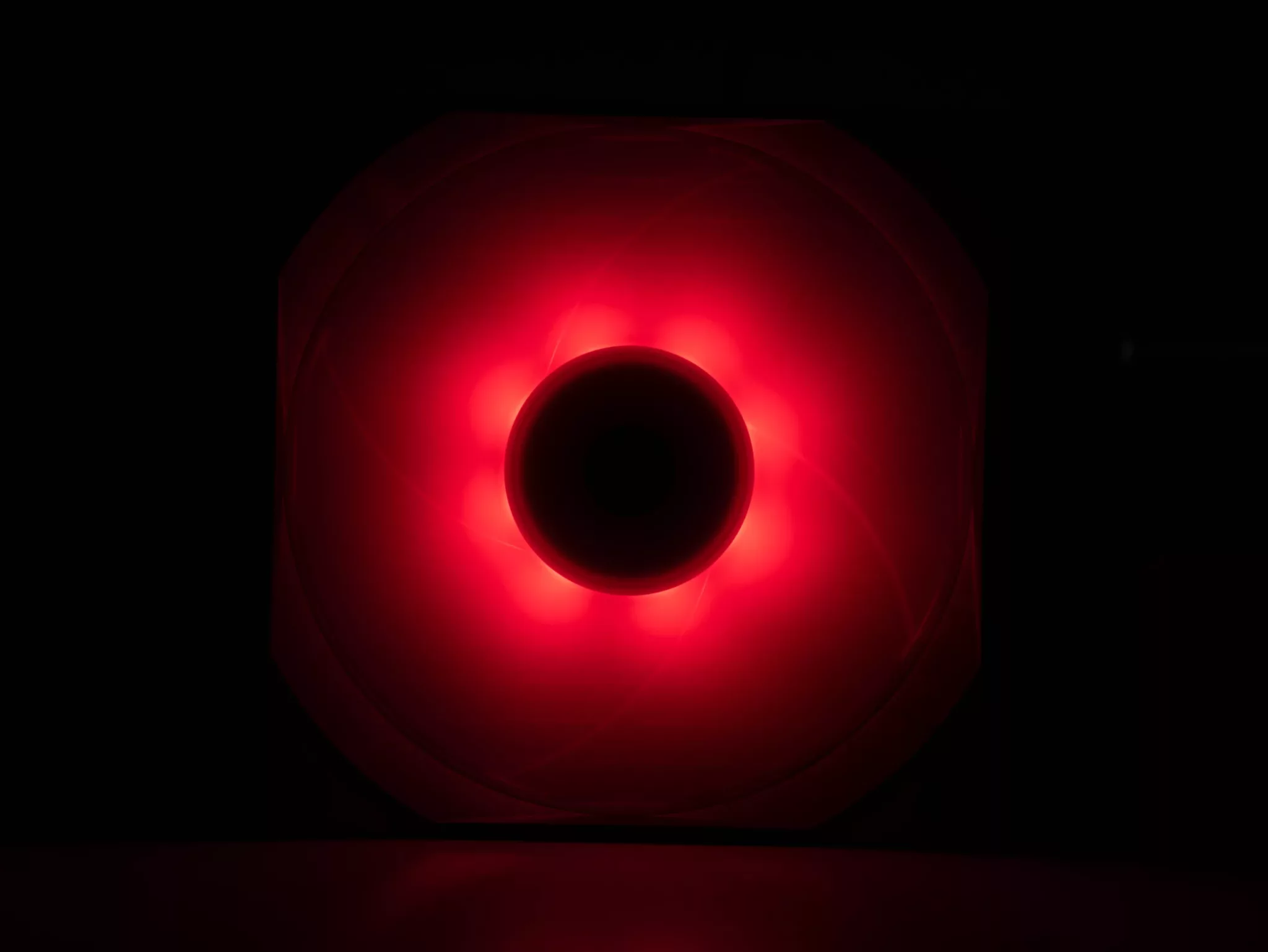 Bitspower Griffin 120 DRGB eclairage rouge