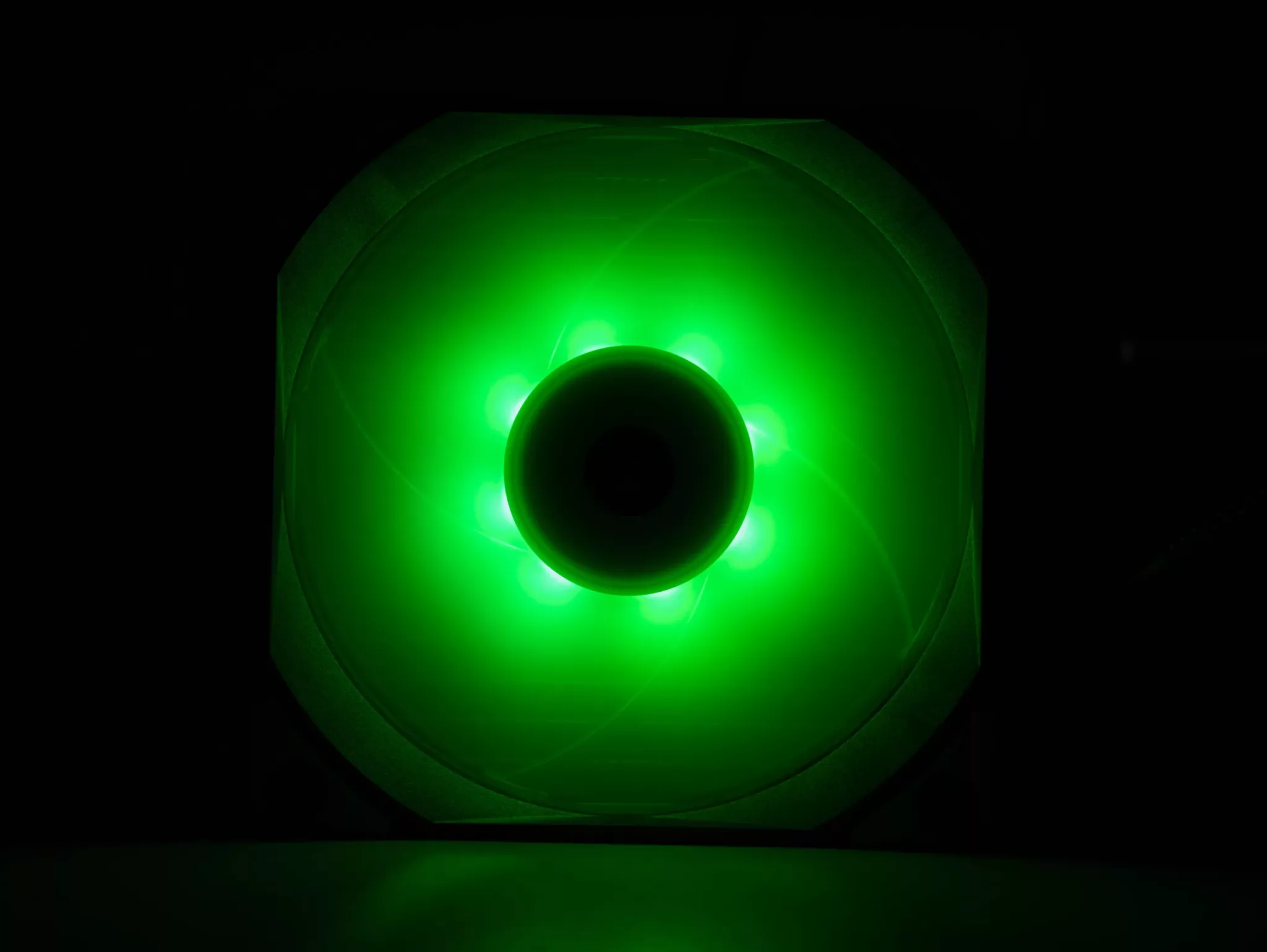 Bitspower Griffin 120 DRGB eclairage vert