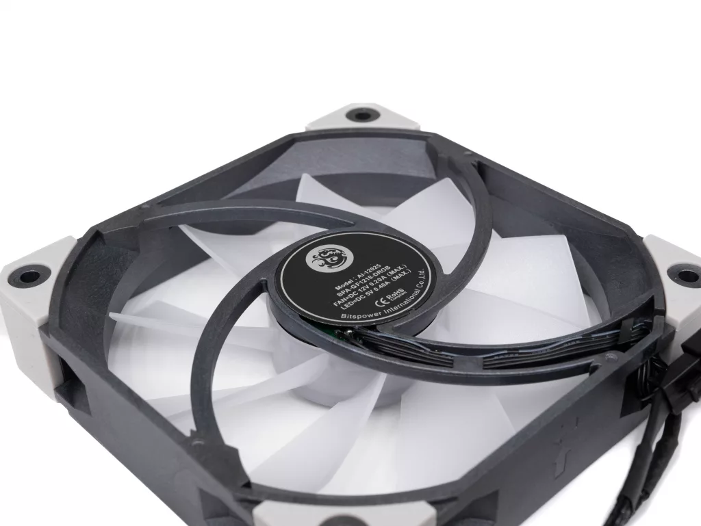 Bitspower Griffin 120 DRGB etiquette