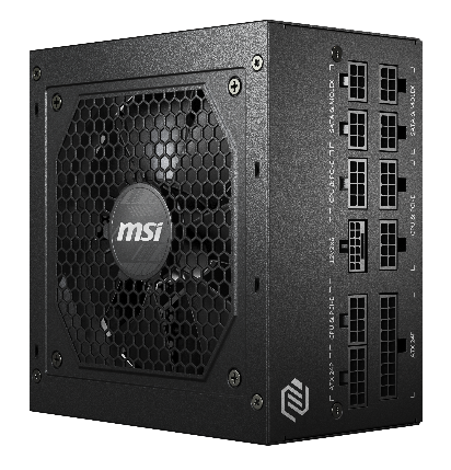 MSI accueille une nouvelle alimentation ATX 3.0, MAG GL 2 MSI MAG GL power pcie5 trois quart 1