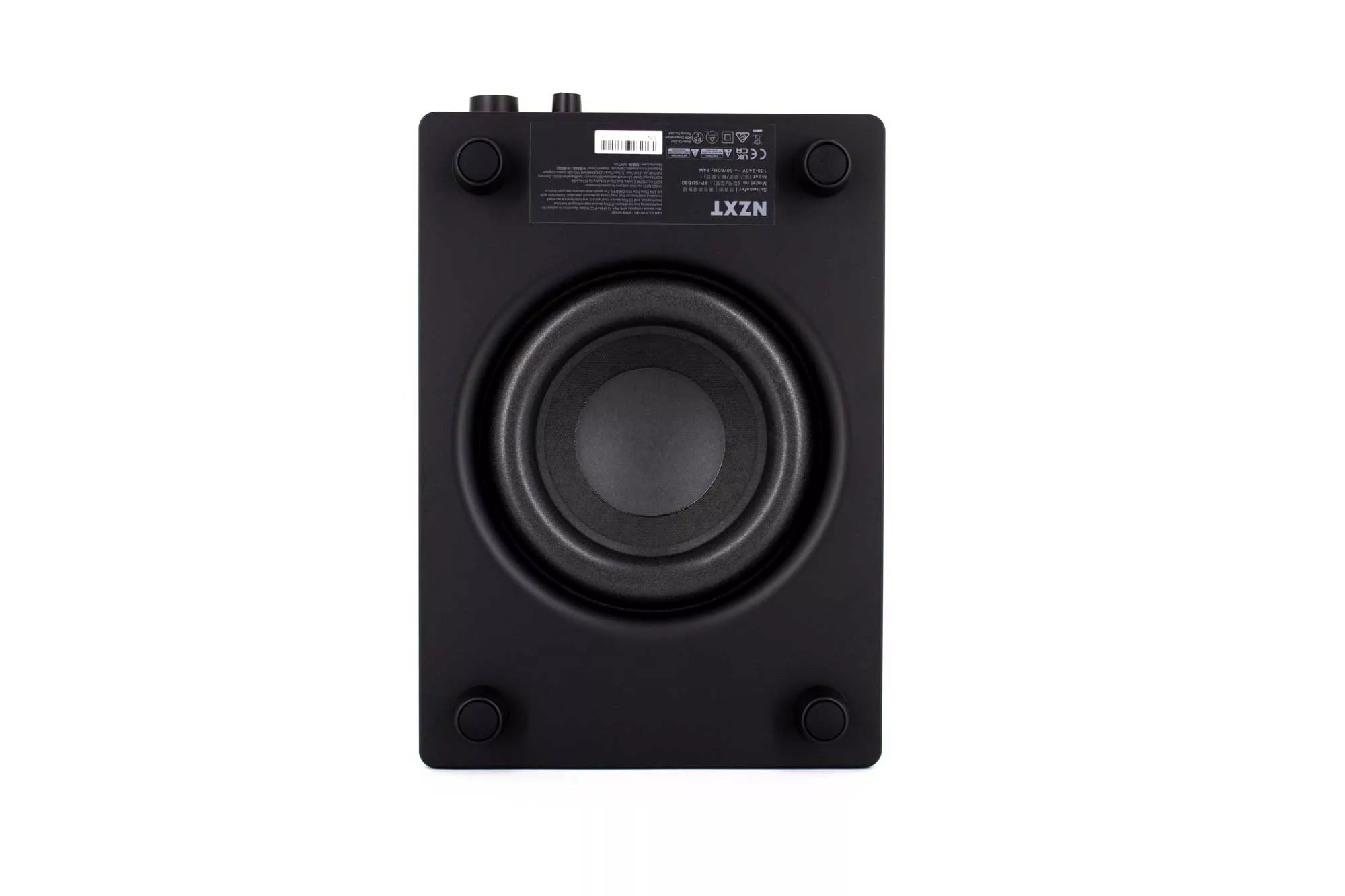 NZXT Subwoofer Dessous