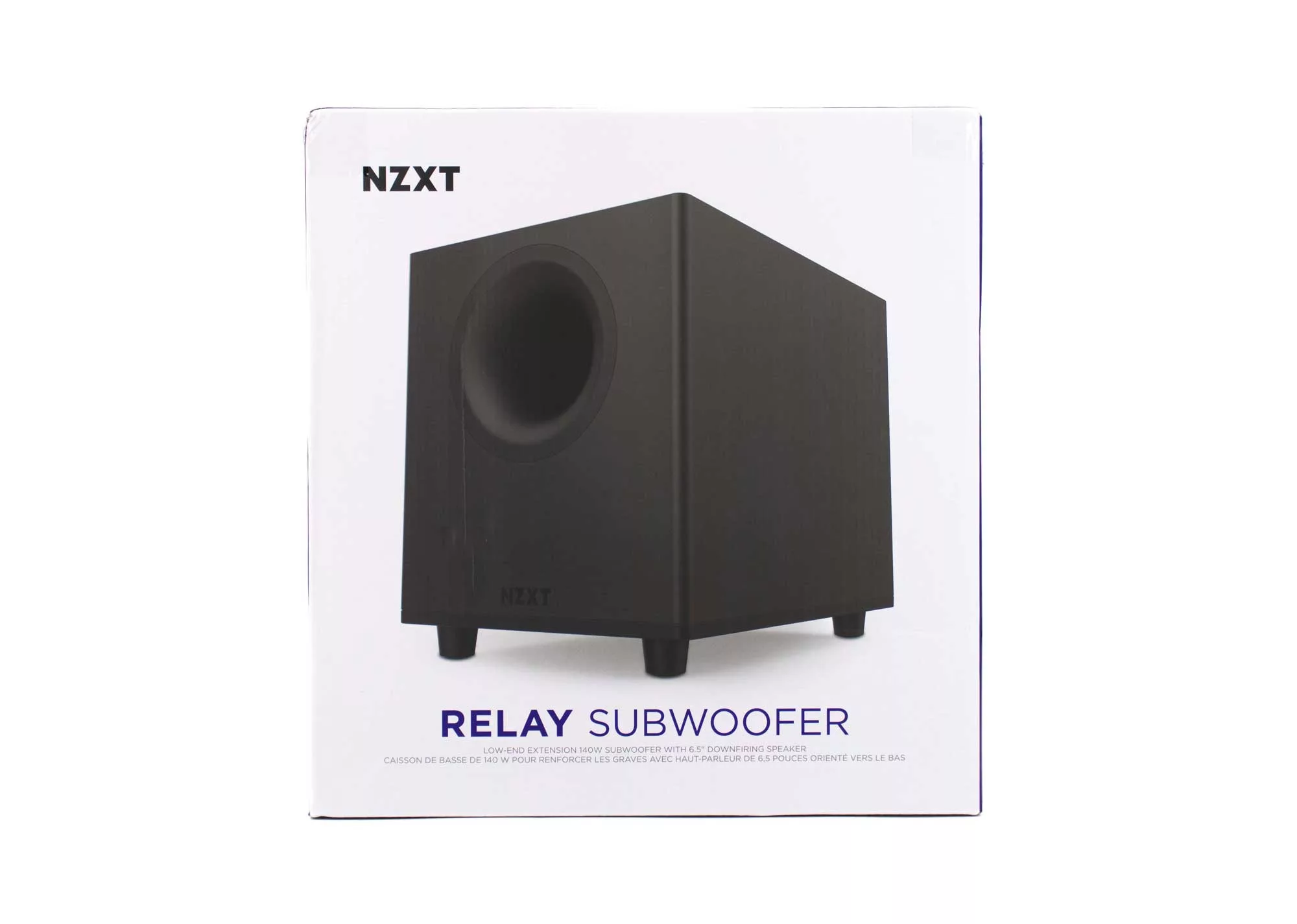 NZXT Subwoofer Emballage Face
