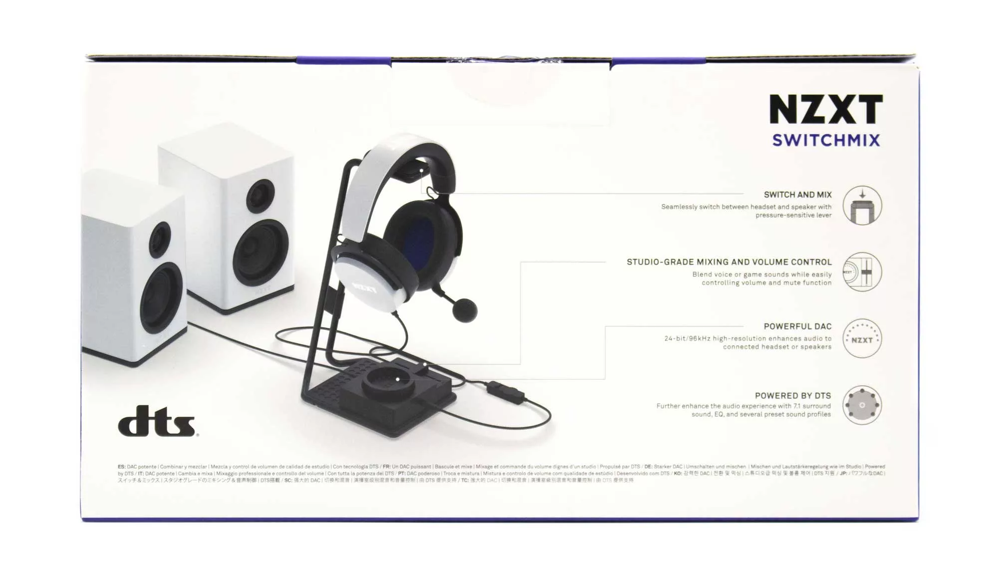 NZXT SwitchMix Emballage Dos