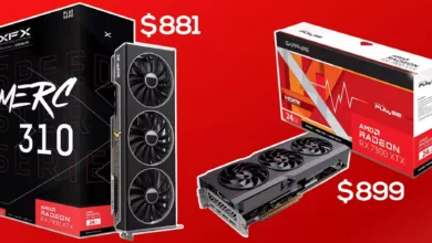 AMD RX 7900 XTX : les prix baissent 35 Prix des RX 7900 XTX