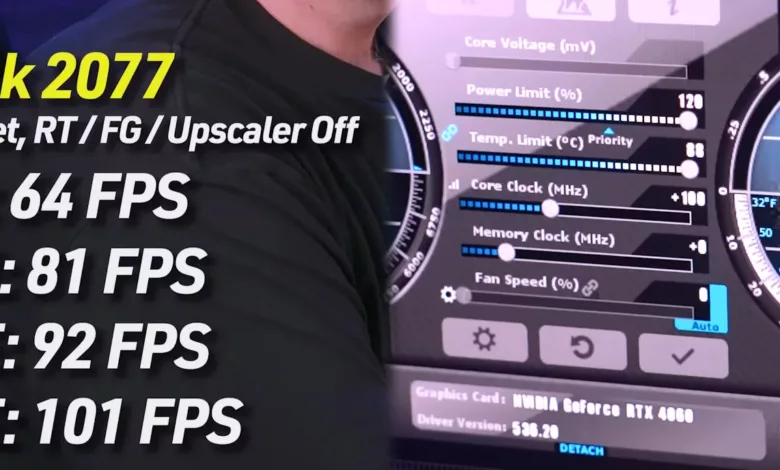 La NVIDIA GeForce RTX 4060 a été testée dans Cyberpunk 2077 1 RTX4060 HERO BANNER