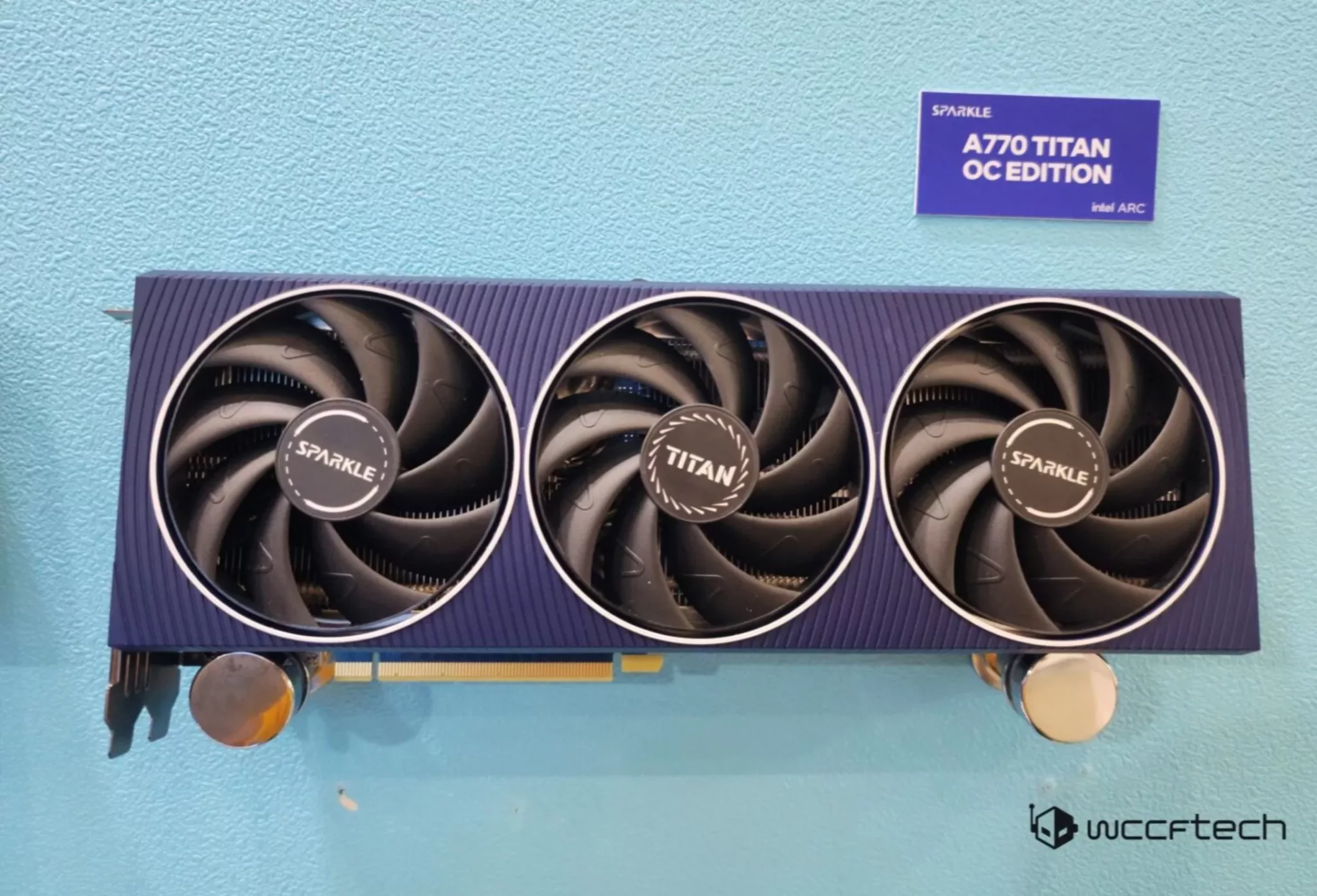 Sparkle revient avec une Arc A770 refroidie à l'eau 2 Sparkle Intel Arc