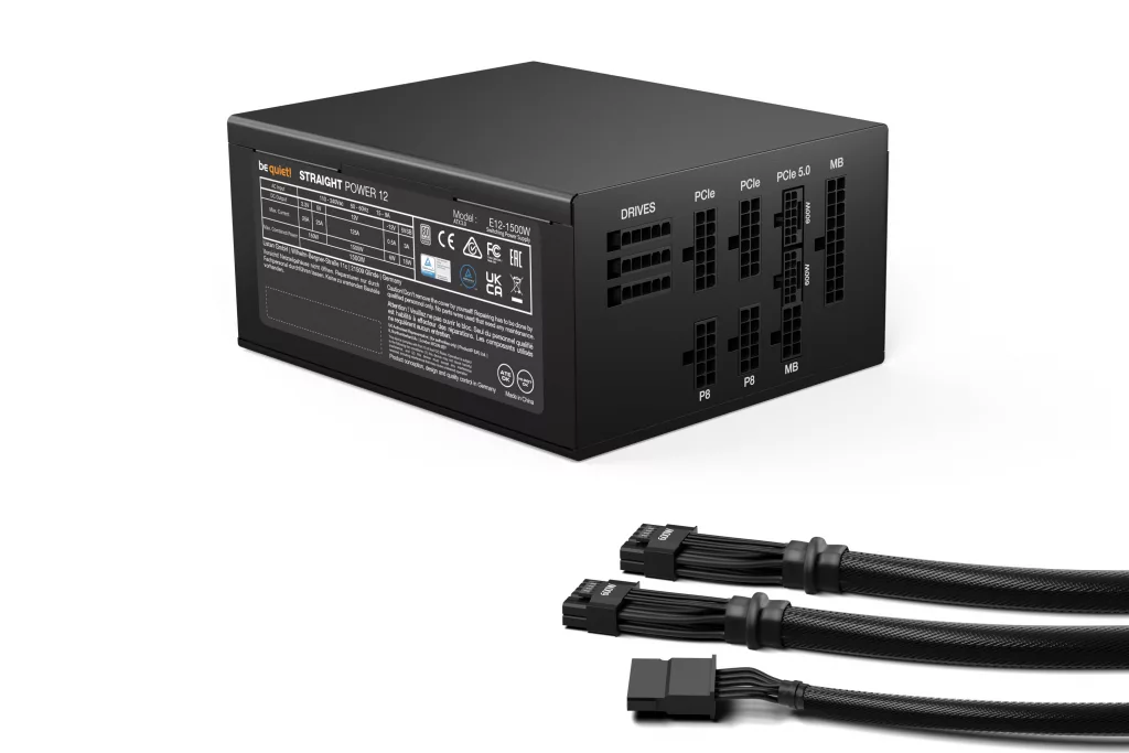 be quiet! dévoile les blocs d'alimentation Straight Power 12 5 be quiet Straight Power 12 1500W