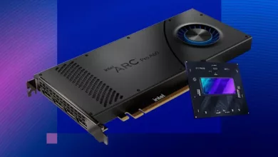 carte graphique intel arc pro a60