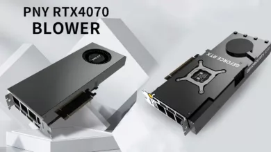 PNY GeForce RTX 4070 Blower, une carte graphique réservée à la Chine 8 carte graphique pny geforce rtx 4070 blower