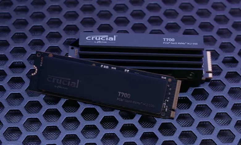 crucial t700 pcie gen5 nvme m2
