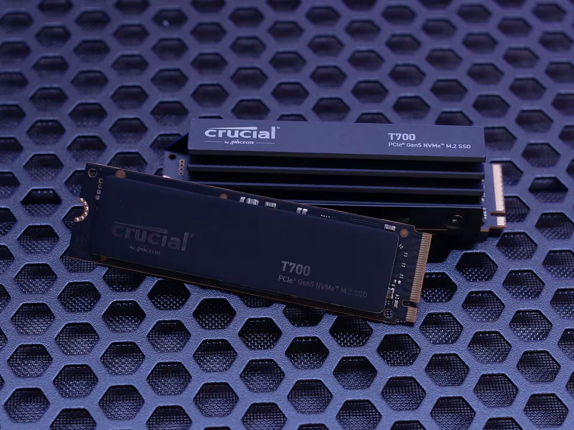 SSD Crucial T705 2To PCIe Gen5 NVMe - 14.500Mo/s - Pour Gaming Et Création - Dissipateur Inclus