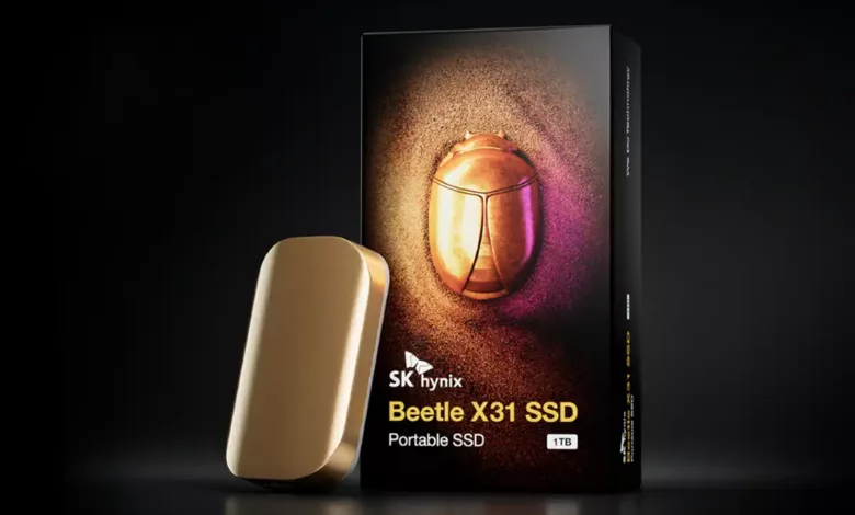 ssd portable sk hynix beetle x31