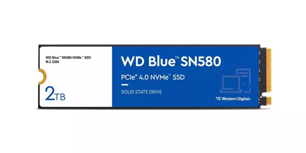 Western Digital WD Blue SN580, un SSD NVMe Gen4 2 ssd wd blue sn580 nvme 2tb