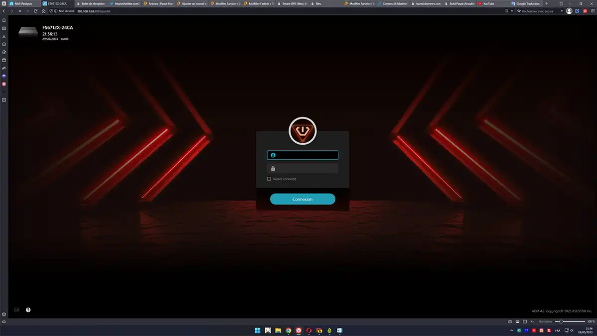 test nas asustor flashstor 12 fs6712x adm 1