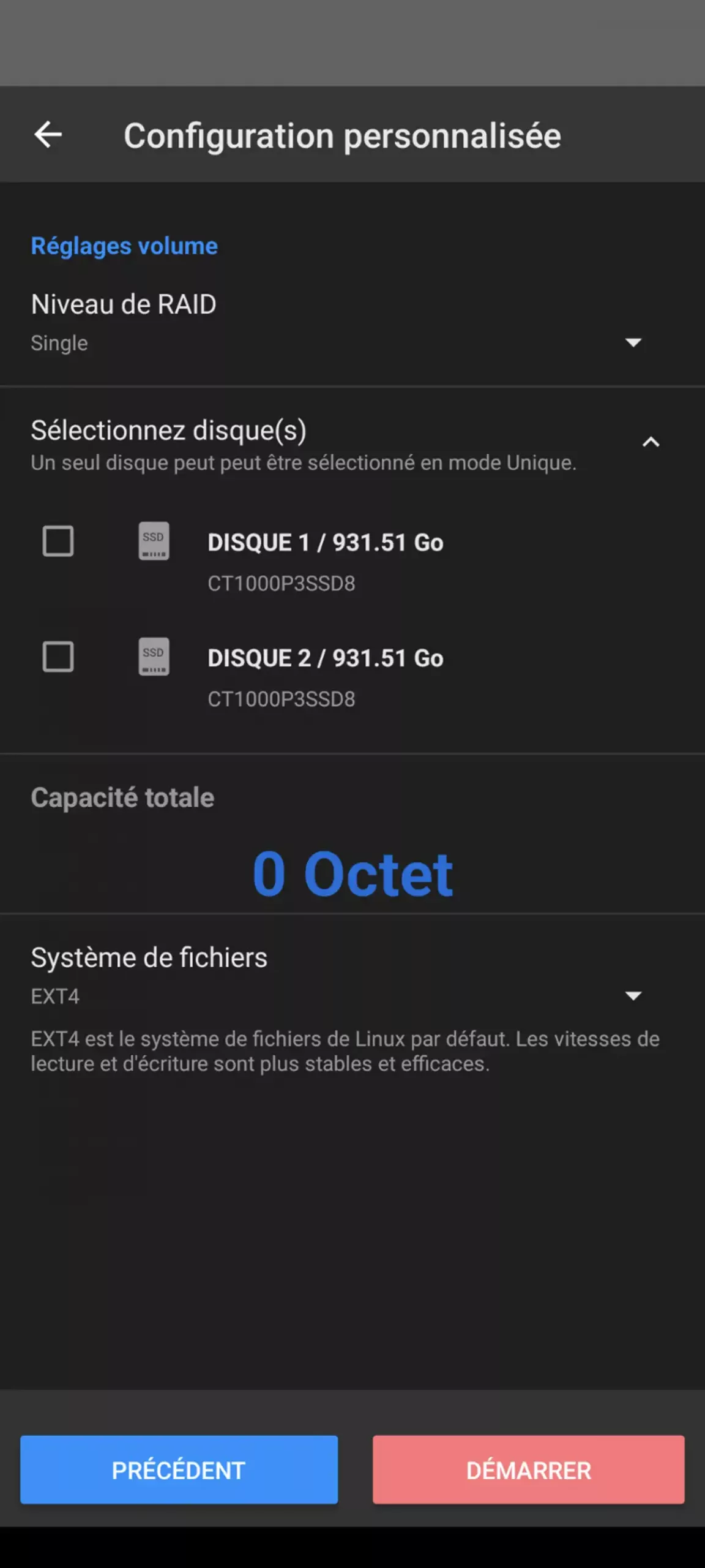 test nas asustor flashstor 12 fs6712x aimaster initialisation 4