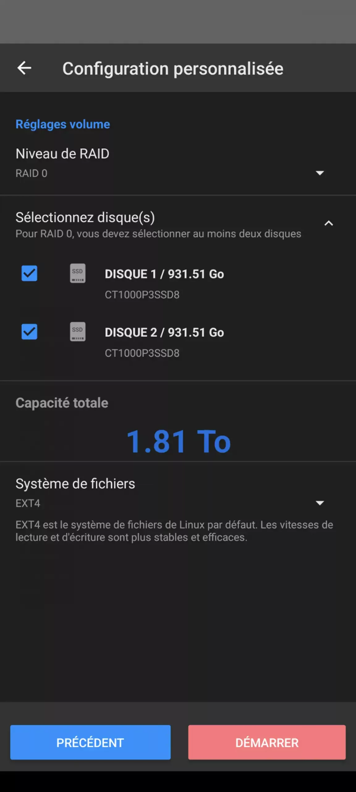test nas asustor flashstor 12 fs6712x aimaster initialisation 5