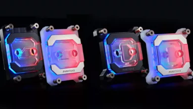 PHANTEKS élargit sa gamme de waterblocks CPU et propose aussi le réservoir Glacier R260 12 waterblock CPU Phanteks