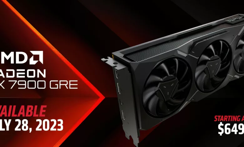 AMD Radeon RX 7900 GRE 649$