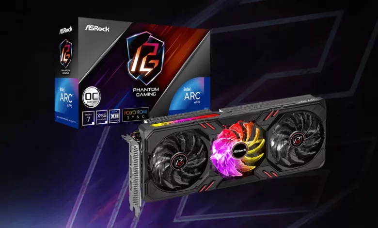 ASRock dégaine une ARC A770 Phantom Gaming avec 16 Go de mémoire 1 ARC A770 Phantom Gaming Couv