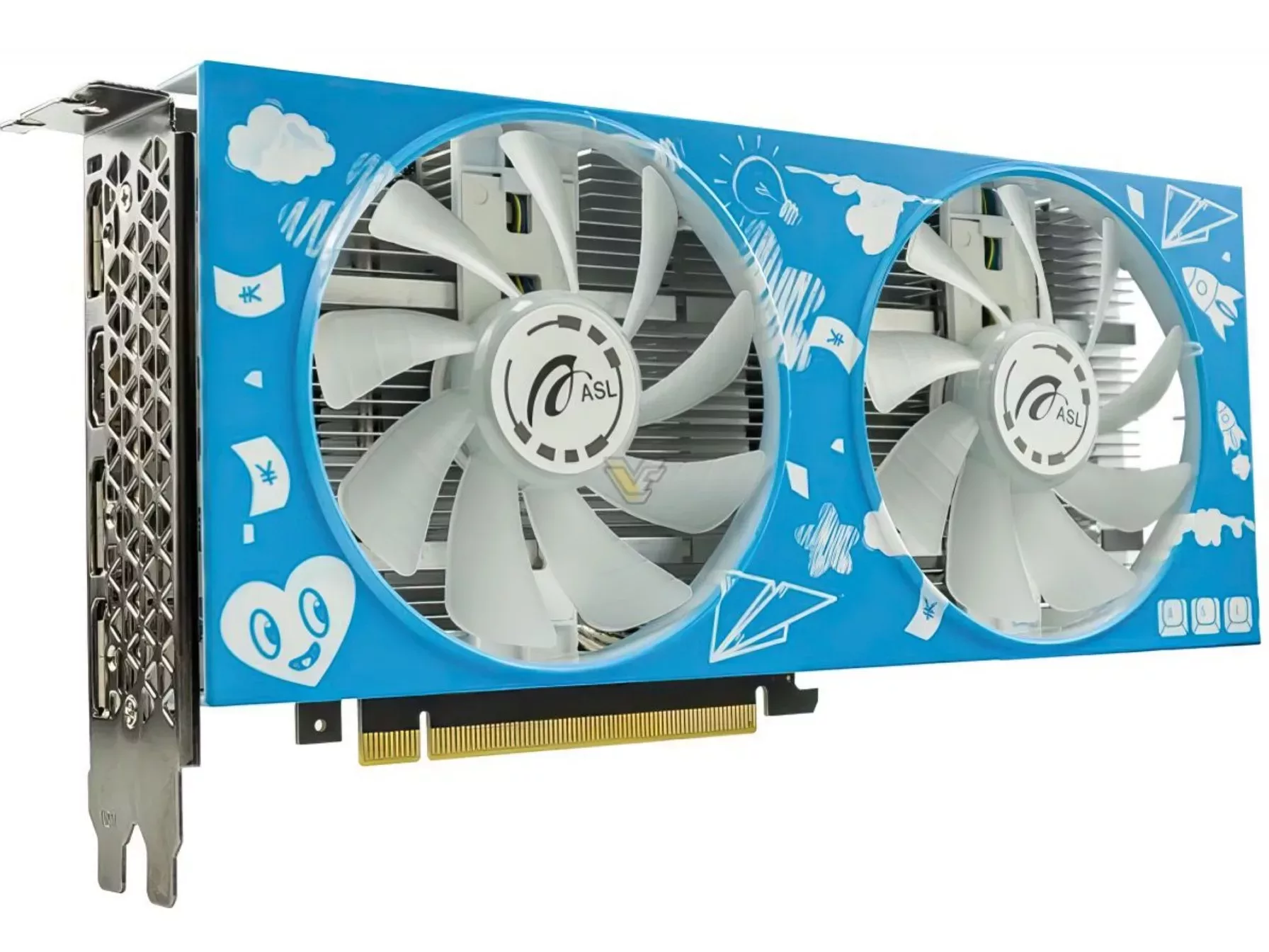 ASL RTX 4060 Youth : une carte pour les "d'jeun's" 4 ASL RTX 4060 Youth deux emplacements