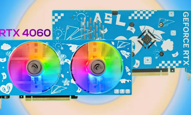 ASL RTX 4060 Youth : une carte pour les "d'jeun's" 1 ASL RTX 4060 Youth