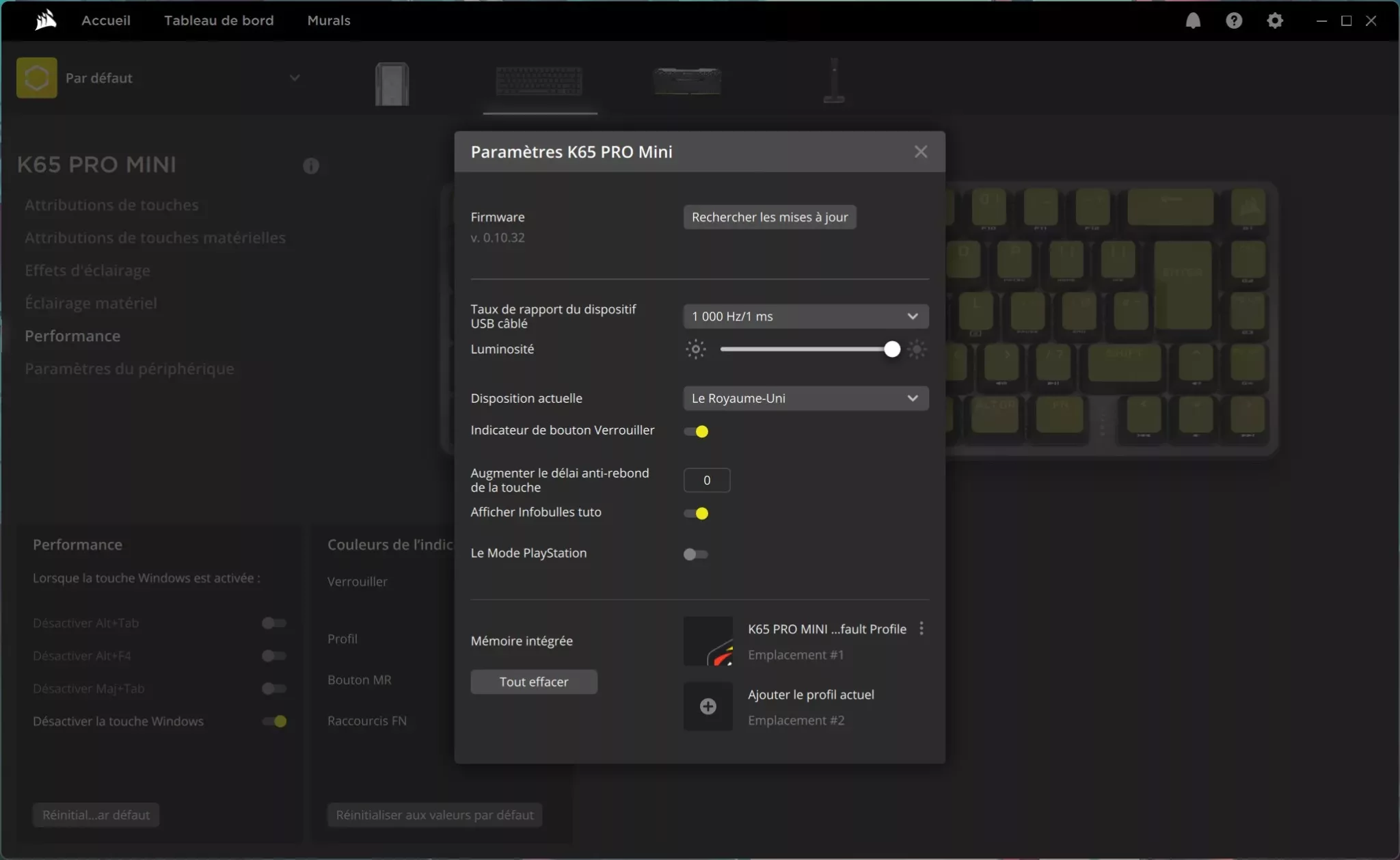 CORSAIR K65 Pro Mini iCUE 12