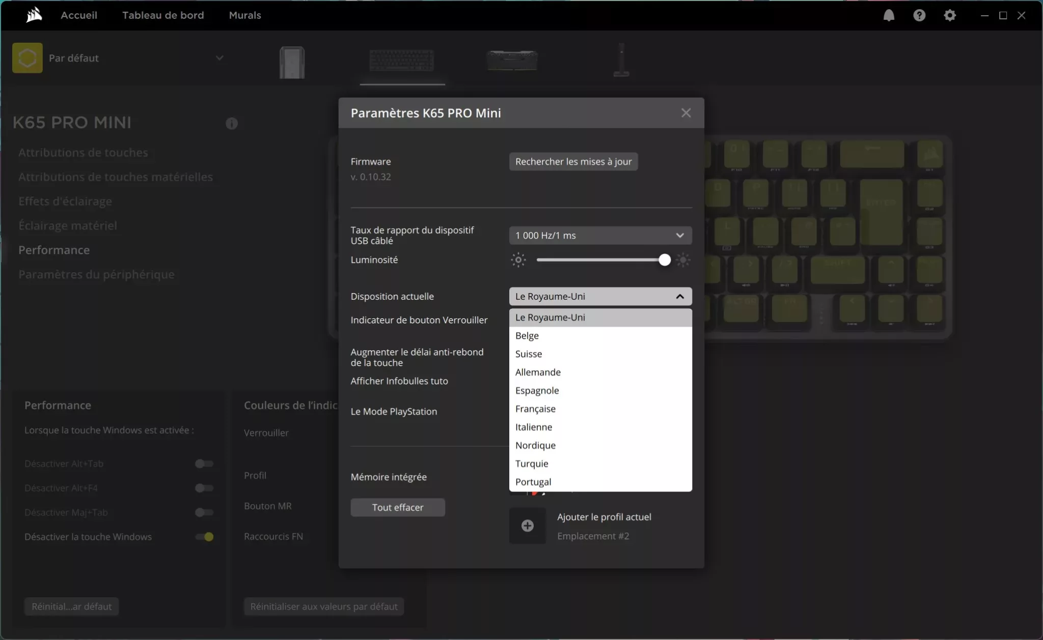 CORSAIR K65 Pro Mini iCUE 14