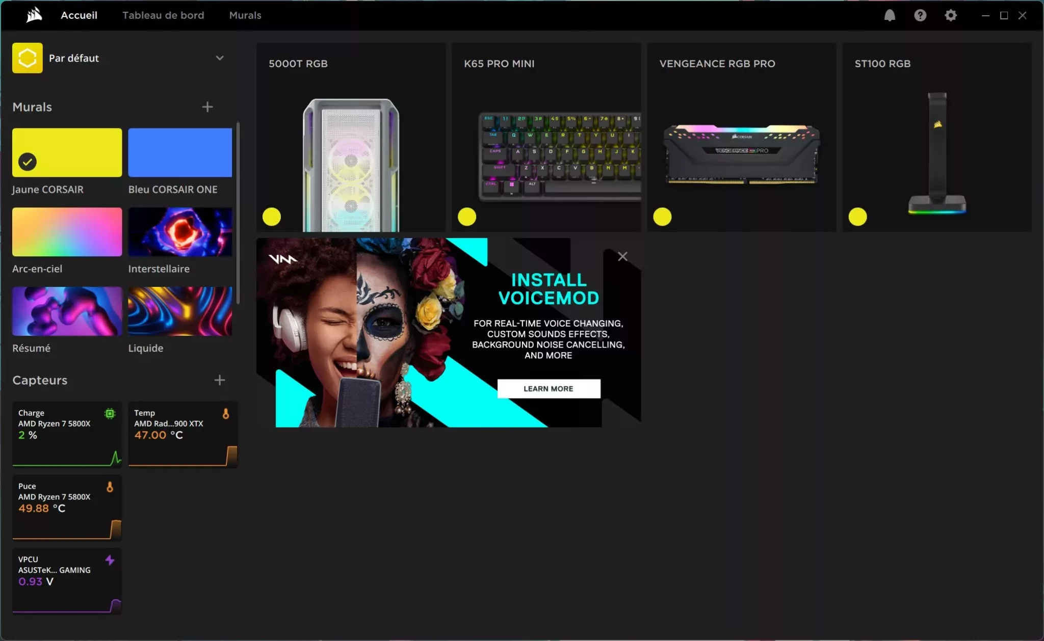 CORSAIR K65 Pro Mini iCUE 2