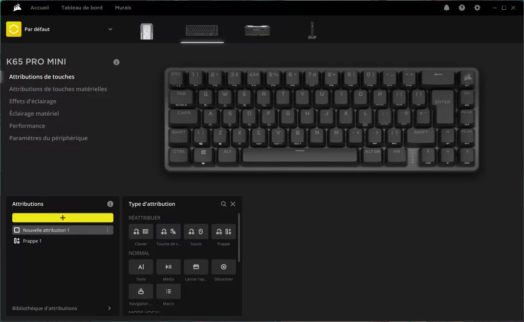 CORSAIR K65 Pro Mini iCUE 3 1