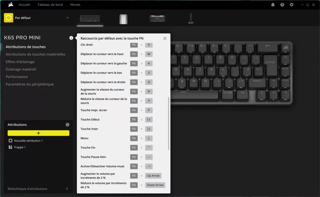 CORSAIR K65 Pro Mini iCUE 5